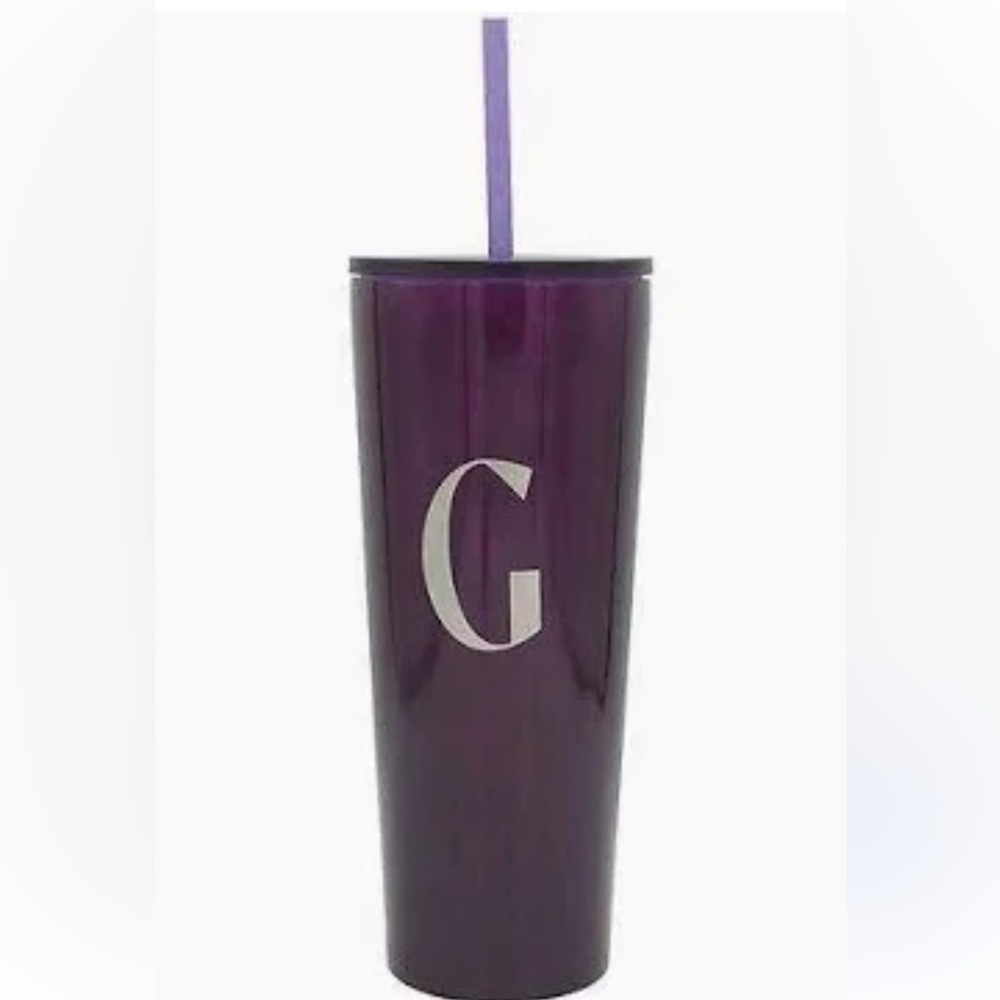 NEW! Modern Expressions, Monogram
Tumbler "G" 21,64 fl oz (640 ml), Purple
